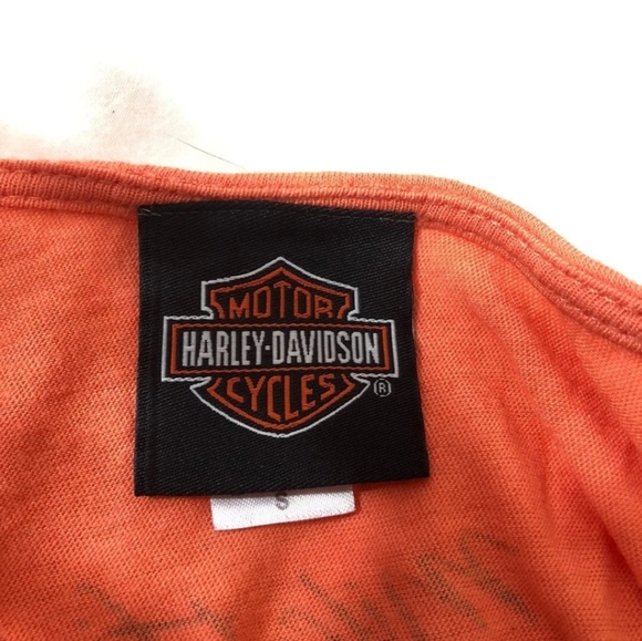 Harley-Davidson Peach Tee - Picture 8 of 9